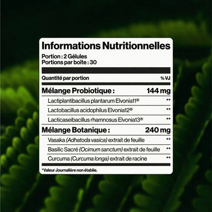 Elvonia Lung Support Probiotics