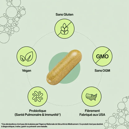 Elvonia Lung Support Probiotics
