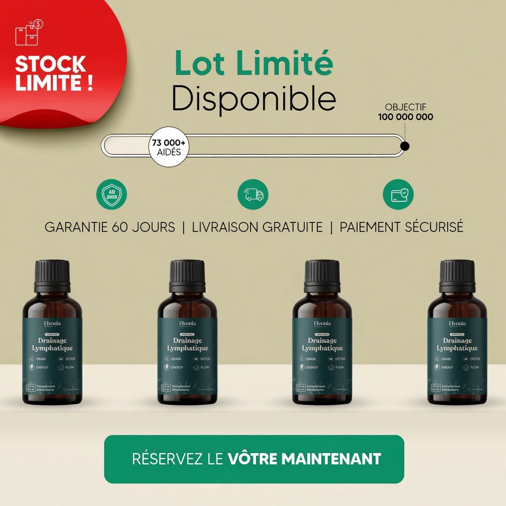 Nouvelle formule à puissance maximale | Drainage lymphatique Flow+ par Elvonia