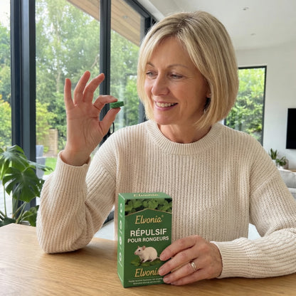 Pastilles répulsives contre les rongeurs — Créez une maison sans rongeurs, sans danger pour les enfants et les animaux de compagnie