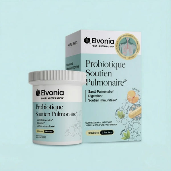 Elvonia — Probiotiques de soutien pulmonaire