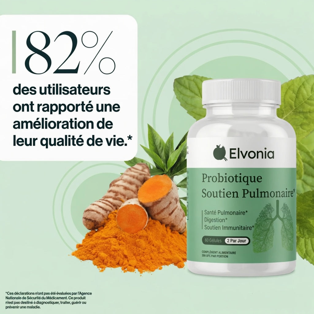 Elvonia Lung Support Probiotics
