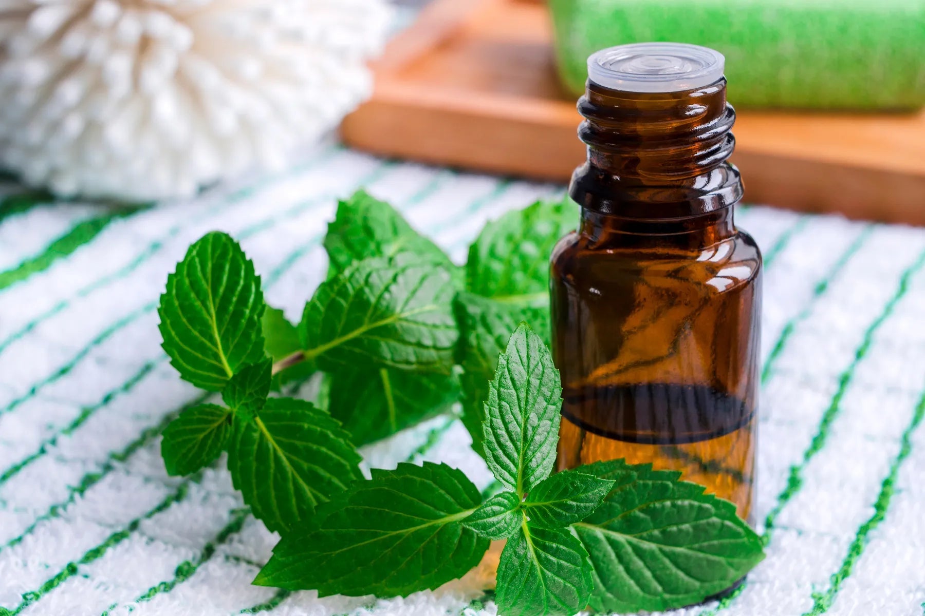 Huile de menthe poivrée